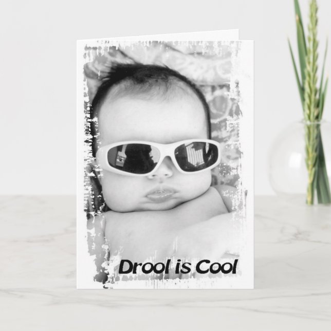 Cartão Drool is Cool (Frente)