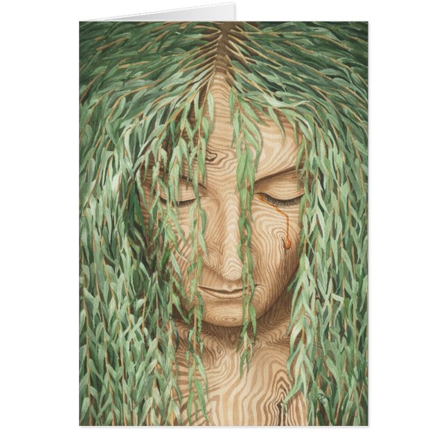 Cartão Dryad Weeping Willow card (Frente)