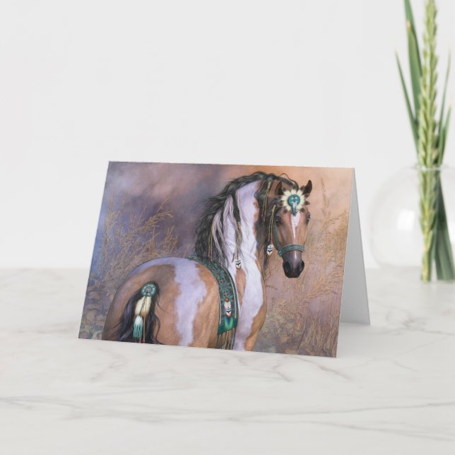 Cartão Duaghter of the Wind Greeting Card (Frente)