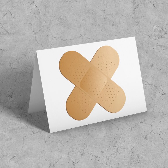 Cartão Duas Bandaids (Criador carregado)