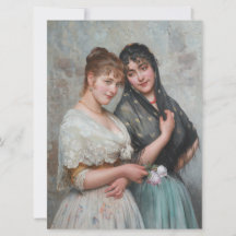 Duas Belas Mulheres de Veneza, Itália