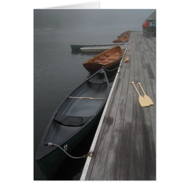 Cartão Duas canoas (Frente)