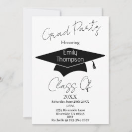 Cartão Duas Fotos com Graduação Dourada de Literatura