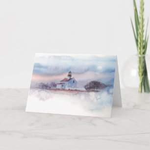 CARTÃO DUAS VEZES NO VELHO PT. LOMA LIGHTHOUSE, SAN DIEGO