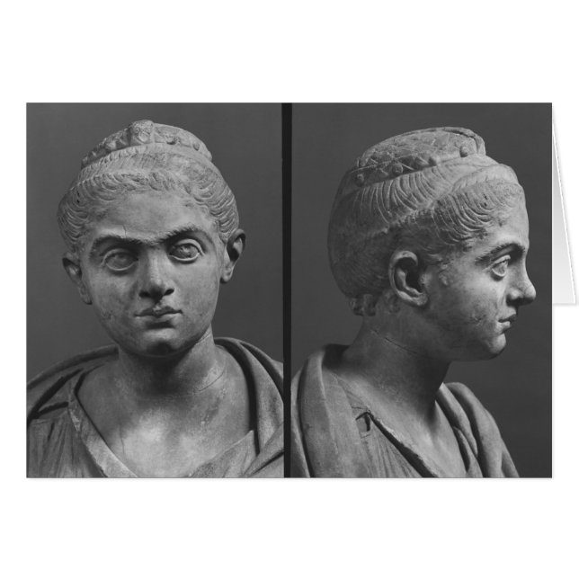 Cartão Duas visões de Julia Mamaea (Frente Horizontal)