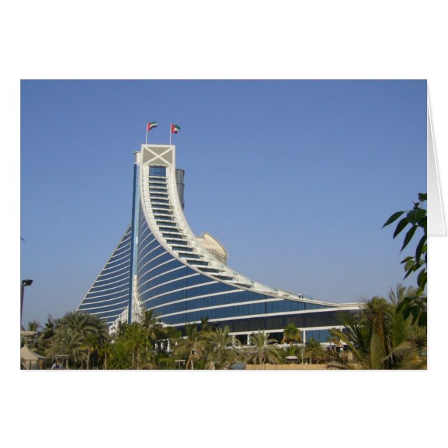 Cartão dubai jemeirah (Frente Horizontal)
