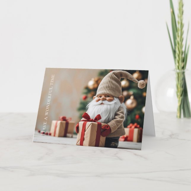 Cartão Dubbele wenskaart (Frente)