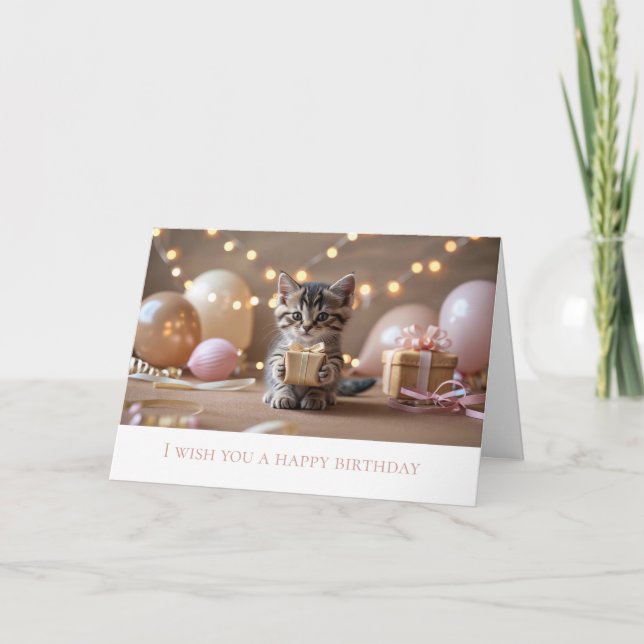 Cartão Dubbele wenskaart (Frente)