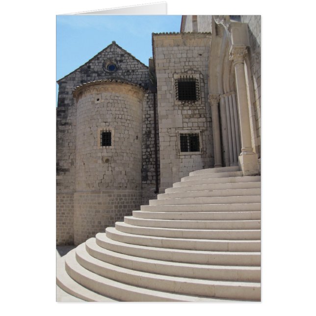 Cartão Dubrovnik, Croácia (Frente)