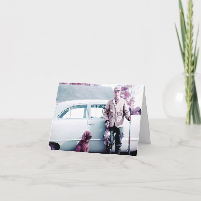 Cartão Duck Hunting Greeting Card (Frente)