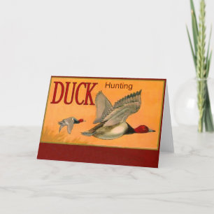 Cartão Duck Hunting Greeting Card