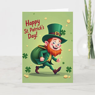 Cartão Duende Shamrock