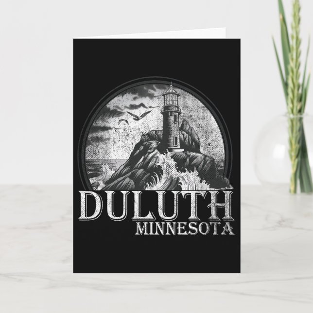 Cartão Duluth Minnesota Mn Ar Livre  (Frente)