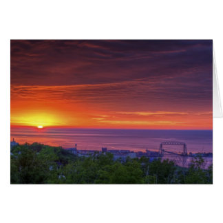 Cartão Duluth Sunrise