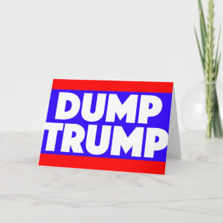 Cartão Dump Trump Note Cards
