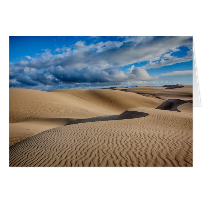 Cartão Dunas Infinitas (Frente Horizontal)