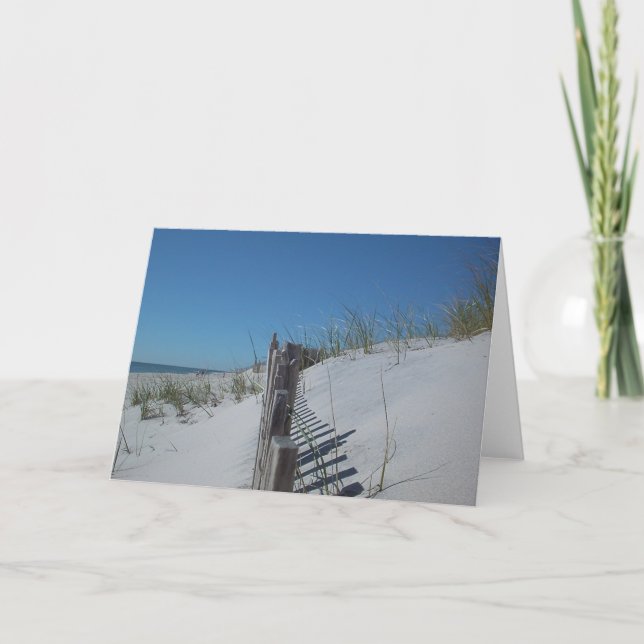 Cartão Dune Fence (Frente)