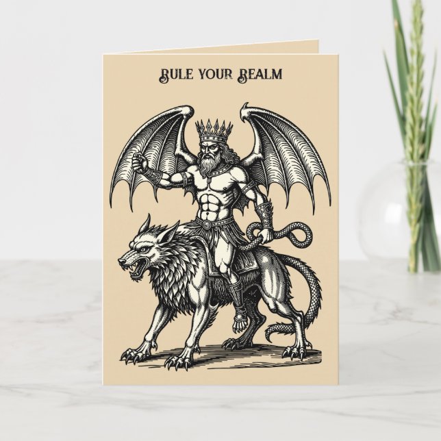Cartão Duque das Sombras Astaroth (Frente)