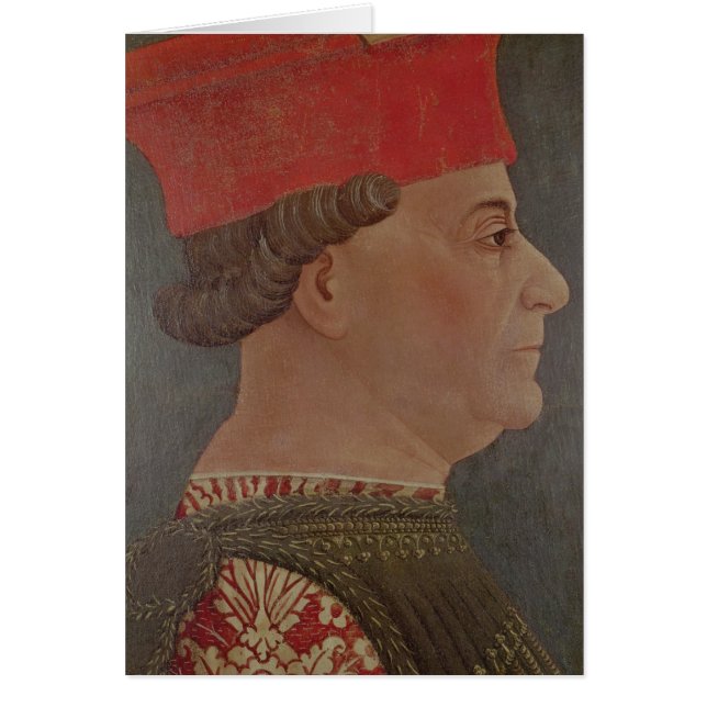 Cartão Duque de Francesco Sforza de Milão (Frente)