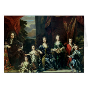 Cartão Duque de John Churchill ø de Marlborough