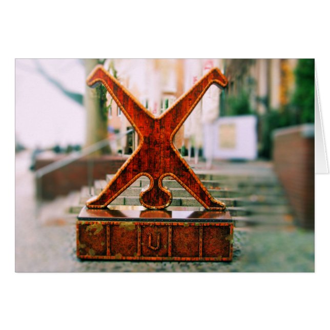 Cartão Dusseldorf, Alemanha (Frente Horizontal)