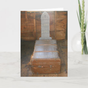 Cartão "Dusty's Grave" Hallowe’en