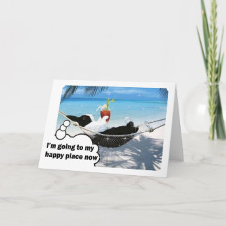 Cartão Dutch rabbit in happy place