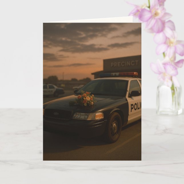 Cartão "Duty Done, Rest Earned" Sympathy (Orquídea)