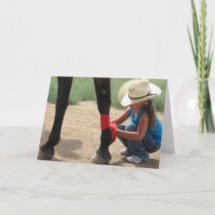 Cartão DVM de Fazenda Ranhura de Formando de Parabéns de 