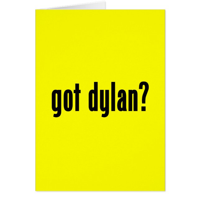 Cartão dylan obtido? (Frente)