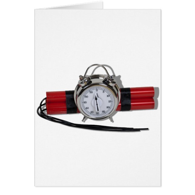 Cartão DynamiteAlarmBomb062710Sombras (Frente)