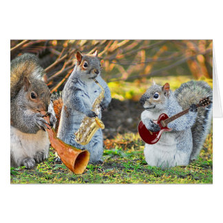 Cartão E a banda tocou