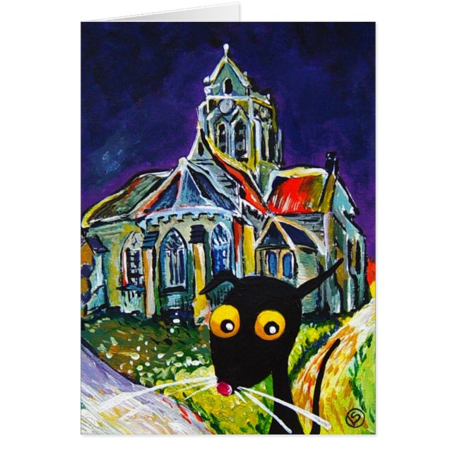 Cartão É a igreja Stressie (Frente)