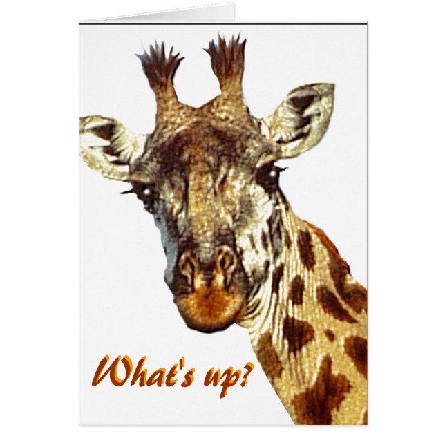 Cartão "E aí?" (Frente)