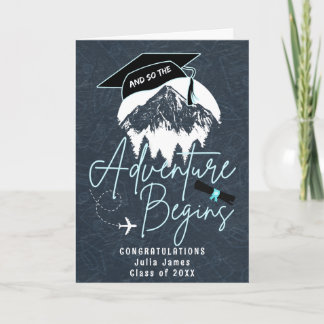 Cartão E assim a aventura começa a graduação, Formando mo