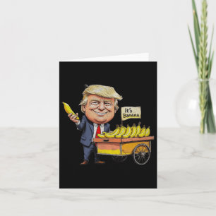 Cartão É Banana (para Escala) Engraçado Trump Banana Cami