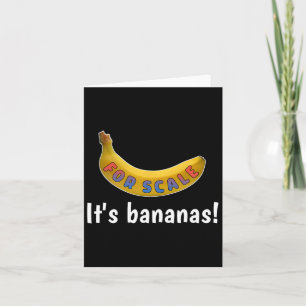 Cartão É Banana (para Escala) Starship Camiseta Engraçada