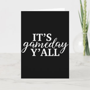 Cartão É Dia de Jogo Galera Futebol Basquetebol Bysebyll 