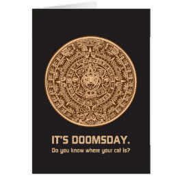 Cartão É Dia do Juízo Final. Você Sabe Onde Está O Seu Ga