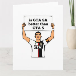 Cartão É GTA SA melhor que GTA V declaração