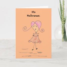 Cartão É Halloween. Eu entendo isso o tempo todo.