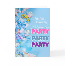 É Hora da Festa (Jeremias 29:11) Aniversário