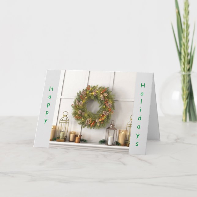 CARTÃO É **HORA DE CELEBRAR O NATAL** (Frente)