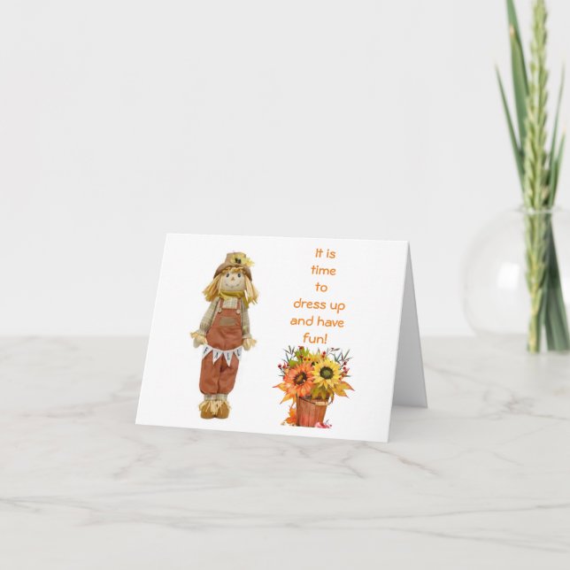 CARTÃO É HORA DE SE VESTIR E SE DIVERTIR. (Frente)