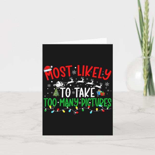 Cartão É Mais Provável Que Tome Demasiadas Fotos Correspo (Frente)