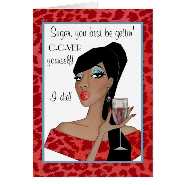 Cartão "É melhor você estar se livrando!.. eu fiz!" (Frente)