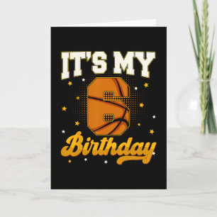Cartão É Meu 6º Aniversário Sketll Menino Presentes 6 Ano
