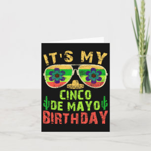 Cartão É Minha Festa de aniversário De Aniversário Cinco 