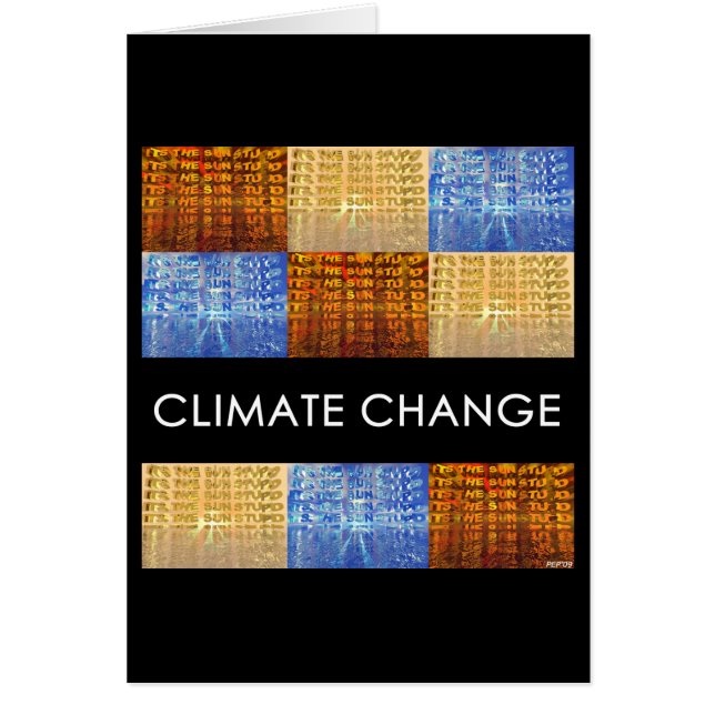 Cartão É O Estúpido Sol (Frente)