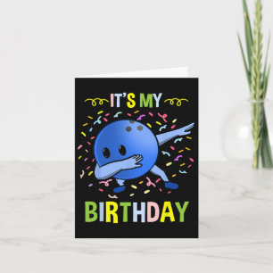 Cartão É o meu Byll de Boliches de Aniversário